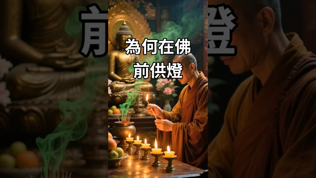 佛教文化冷知識《為何在佛前供燈》#供燈 #佛教文化 #智慧 #無常 #修行 #藏傳佛教 #冷知識 #心靈光明