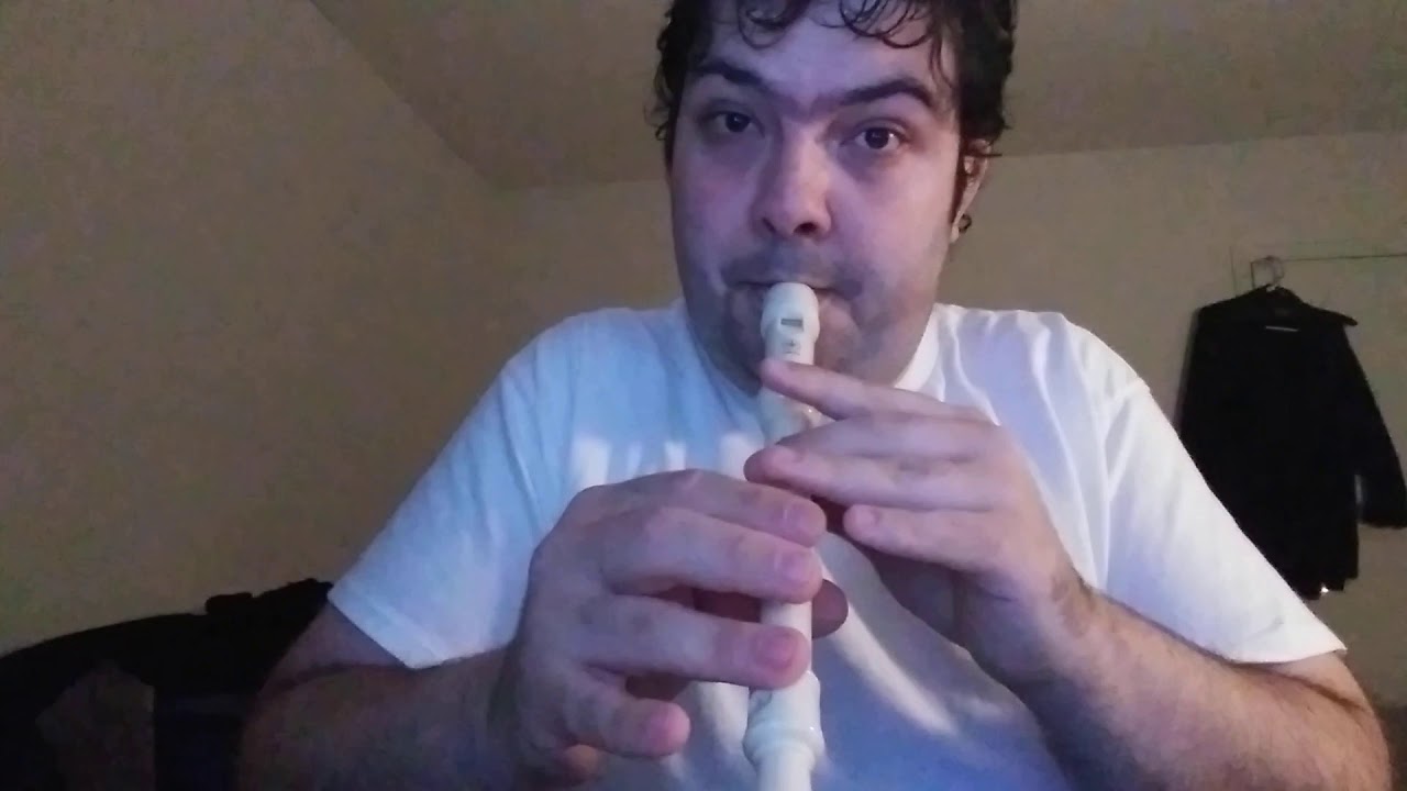 Deep Purple - Highway Star (1.25 speed) flute [recorder] cover