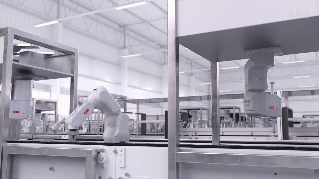 Introduction to ABB's compact and fast IRB1100 robot