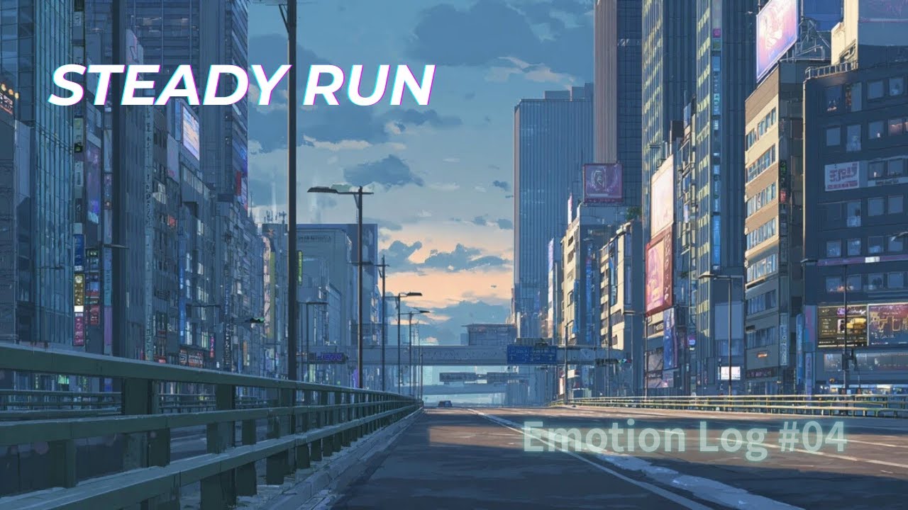 Steady Run 🏃‍♂️ Neutral AI Running BGM | Emotion Log #04 – MIO
