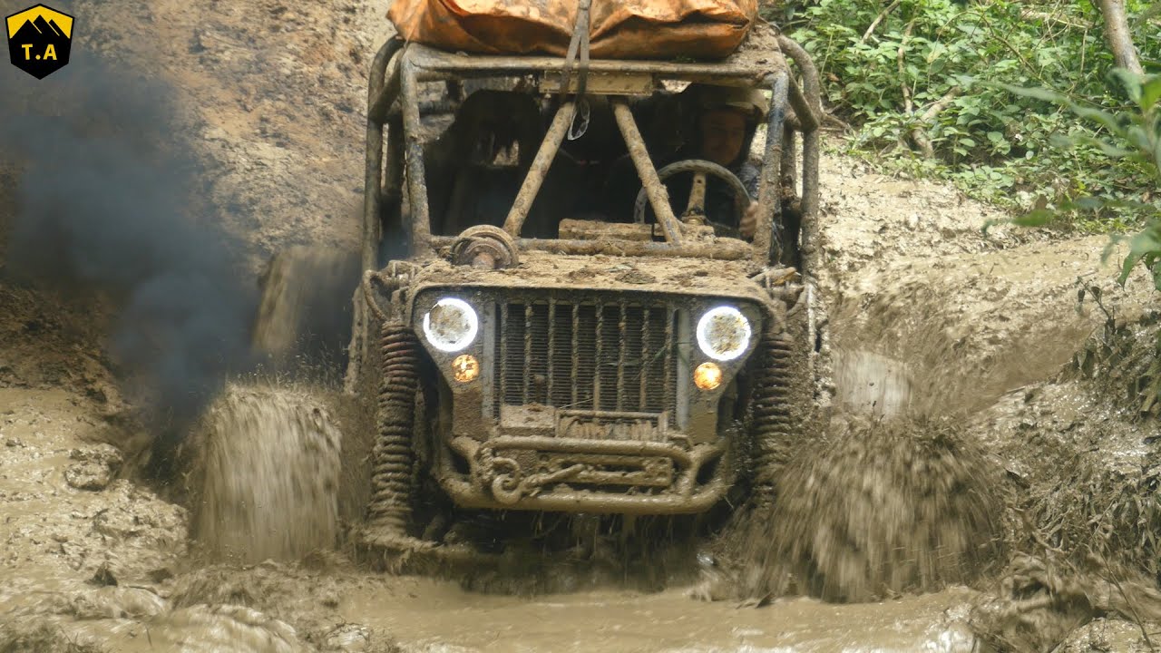 Trilha do 90 - 4x4 Extremo - Dia 2 - Toyotas, Landrover, Willys e Troller!