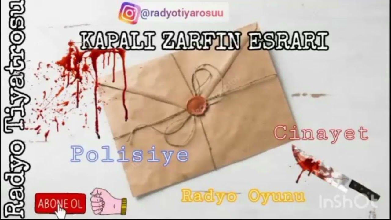 KAPALI ZARFIN ESRARI📻REKLAMSIZ  RADYO TİYATROSU