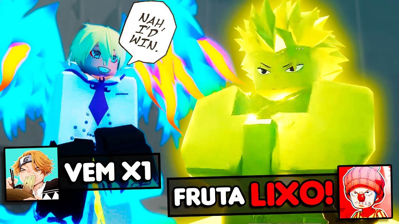 X1 SEM PERDER A AMIZADE SÓ COM FRUTAS MÍTICAS NO GPO!