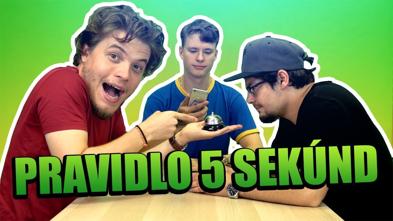 Pravidlo 5 SEKÚND w/ Jakub Lužina