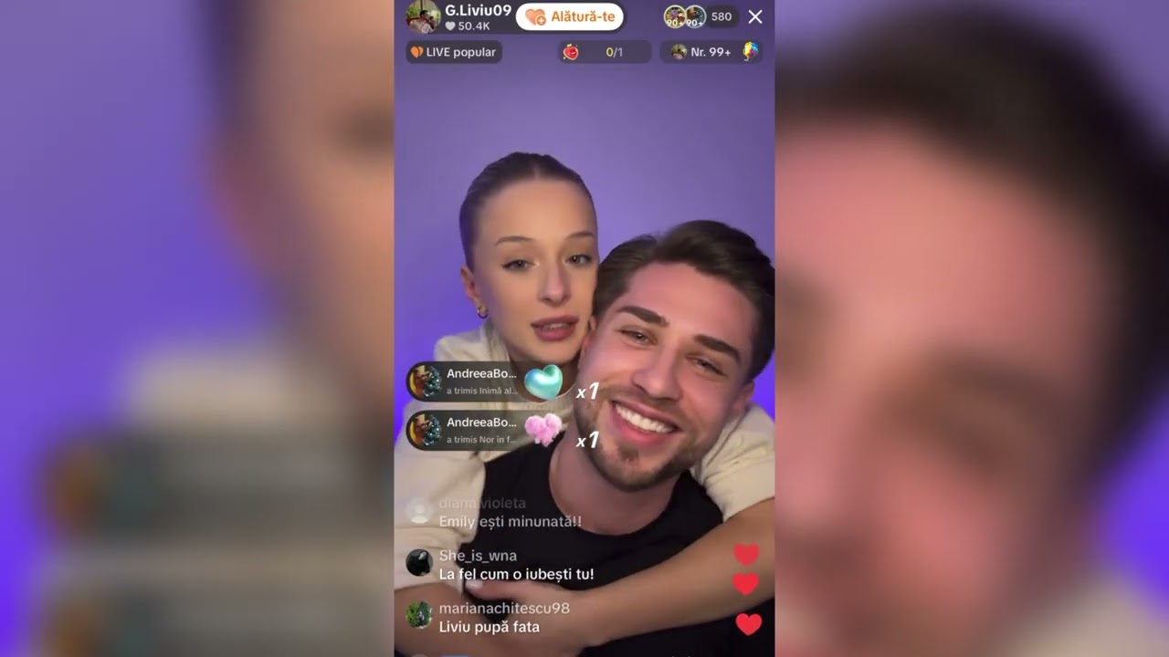 Liviu&Emily live ❤️❤️