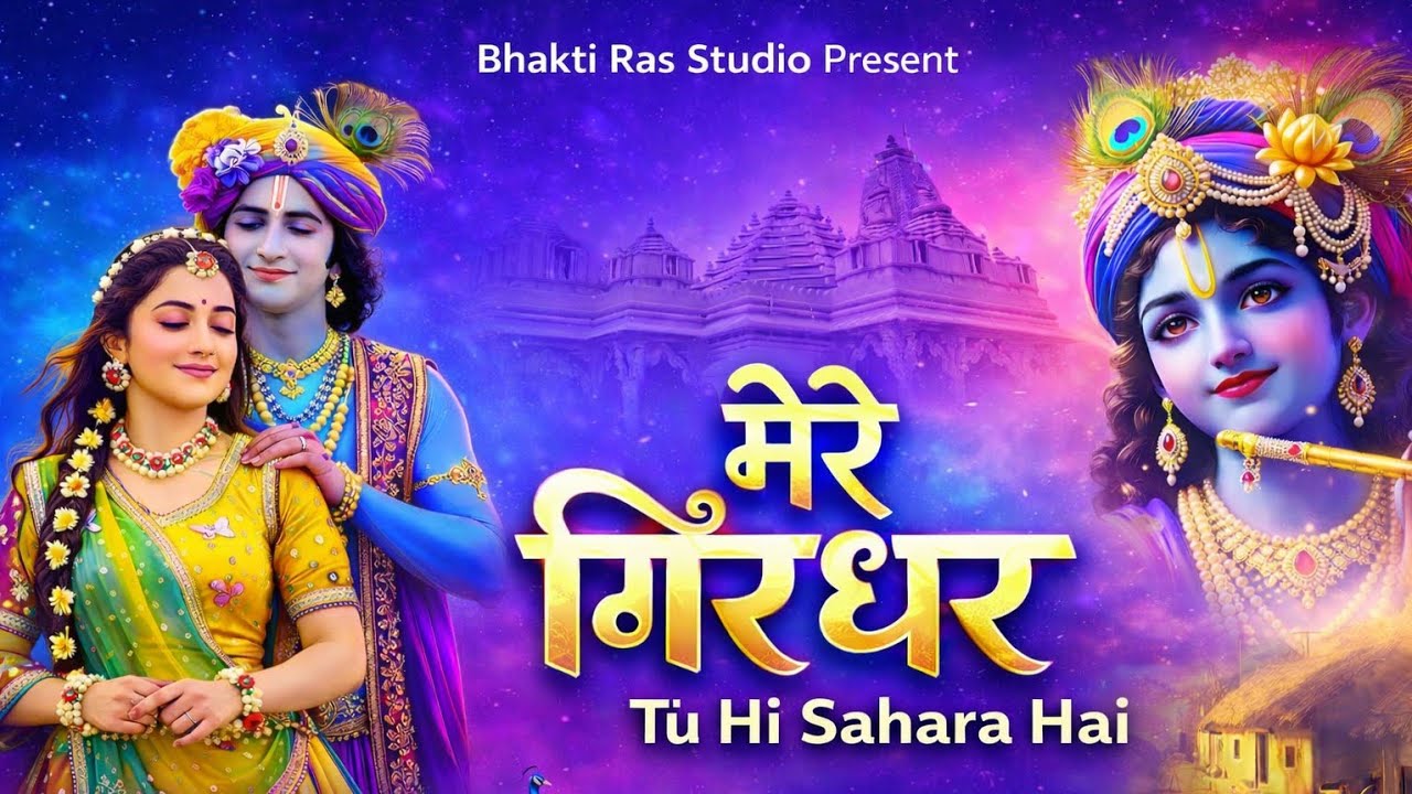 🌼 विश्व का सबसे प्यारा भजन | मेरे गिरधर तू ही सहारा है | Mere Girdhar Tu Hi Sahara Hai | New Bhajan 