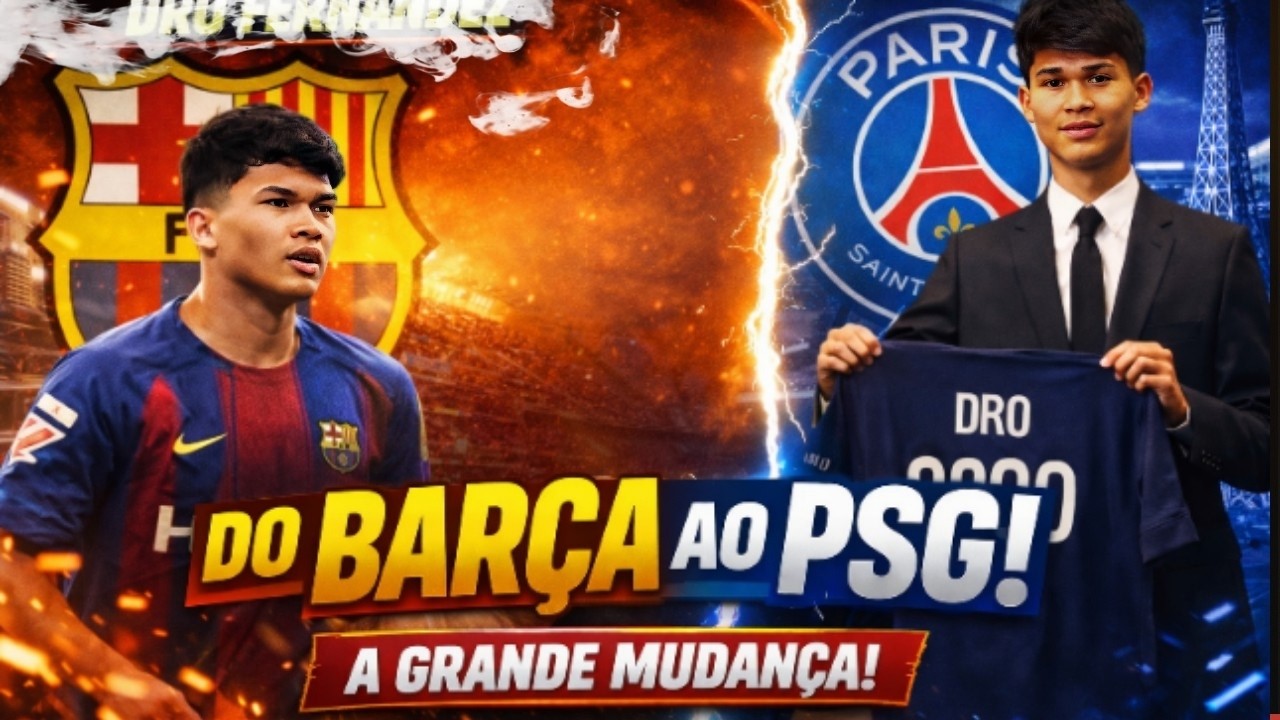 O MIÚDO QUE CHOCOU O BARCELONA E CONQUISTOU PARIS | Dro Fernández