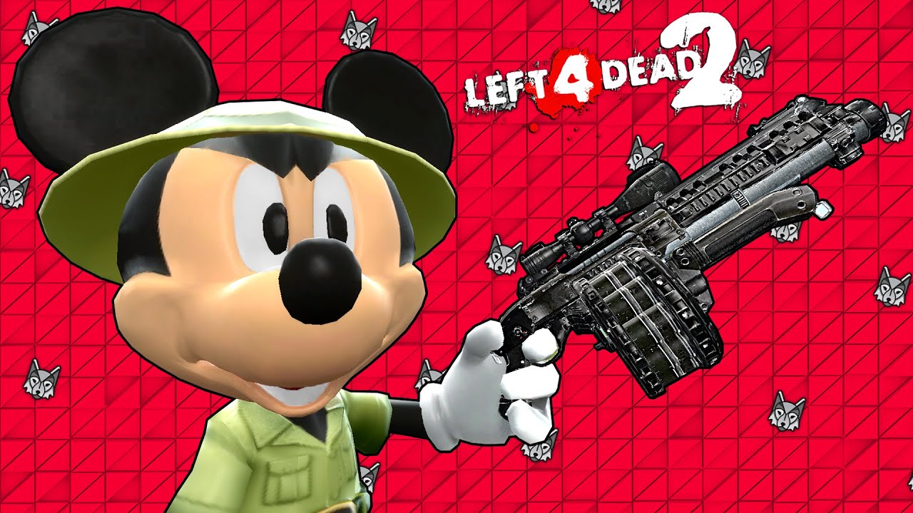 L4D2: DISNEY INFECTED, Миссис Невероятные Ведьмы, Новая статуэтка в Disney World! (Left 4 Dead 2)