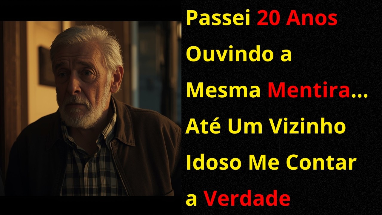 Passei 20 Anos Ouvindo a Mesma Mentira… Até Um Vizinho Idoso Me Contar a Verdade