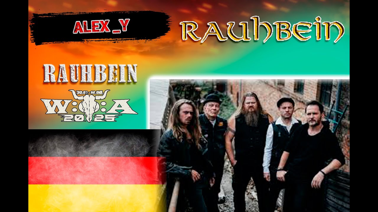 Rauhbein - Live W:O:A 2025, Partial Concert, Wackinger Stage (31.07.2025)