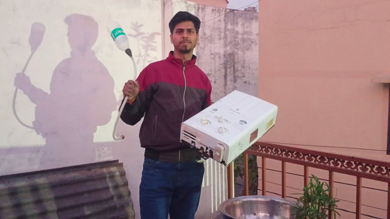 गैस गीजर टैंक की पाइप अंदर से साफ करना सीखें। gas geyser। Gas Geyser Service । LPG Gas Geyser repair