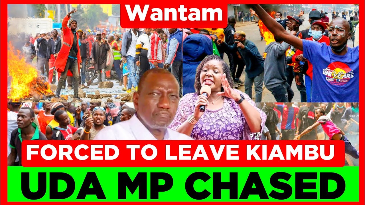 Kwenda kabisa! Wantam! UDA mp Chased and Heckled in Kiambu for Supporting Ruto's Tutam Agendas