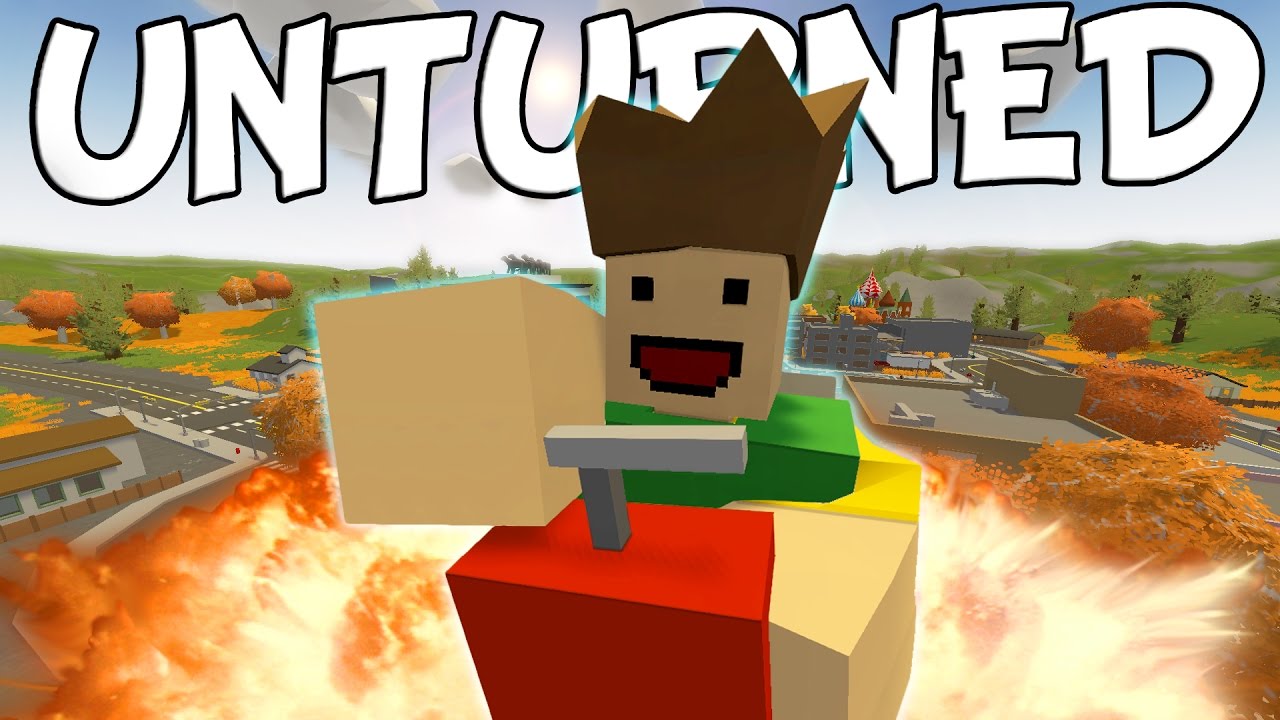 Unturned Funny Moments With Friends (Demo Dizzy, Fails, Magic Door, and More!)