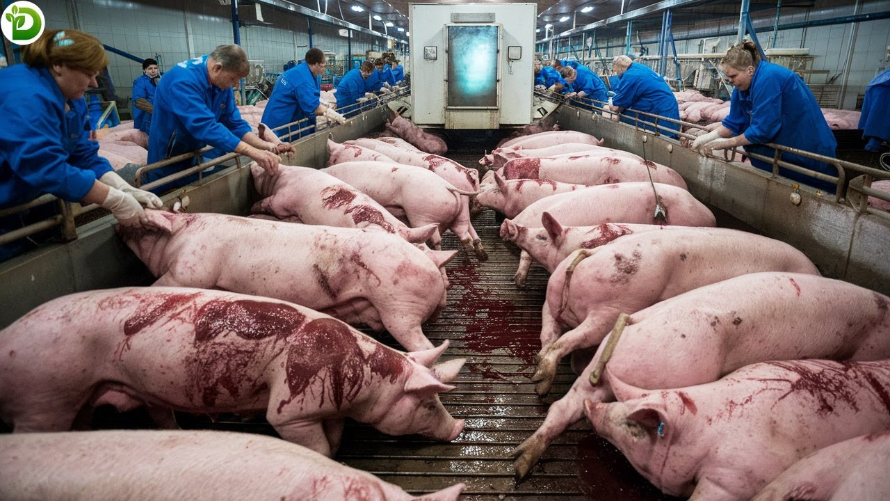 From Pigs to Pork - How Does Russia's Most Modern Pork Processing Plant Work?