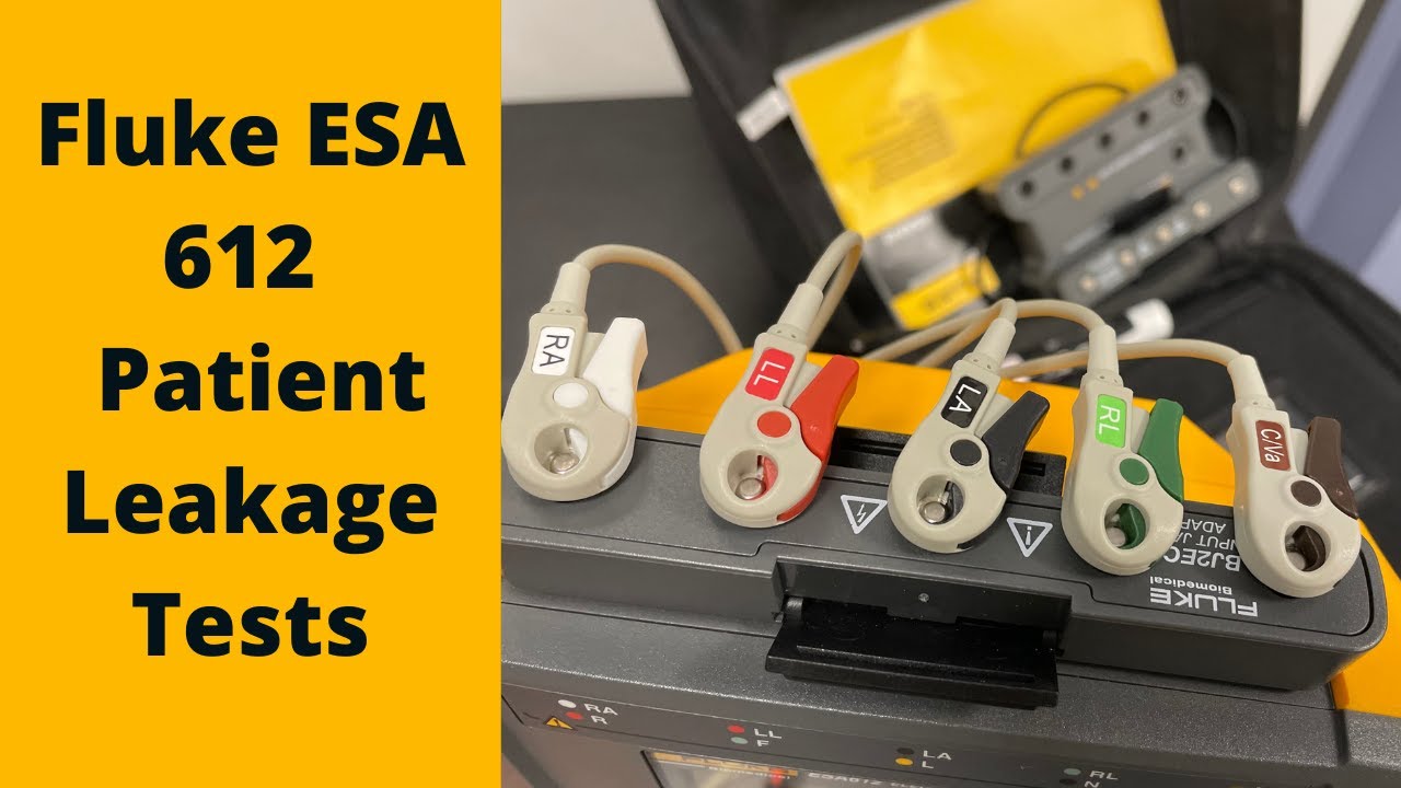 Fluke ESA 612 с проверкой утечек у пациента — анализатор электробезопасности