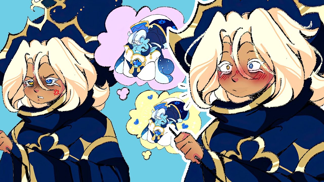Nilly Fell In Love 💘┃Pure Vanilla x Shadow Milk (ShadowVanilla)┃Cookie Run Kingdom Comic Dub