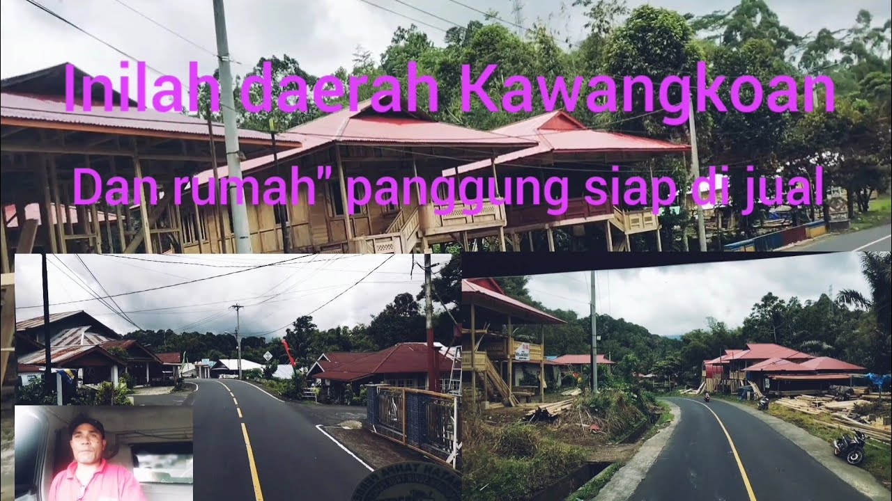 inilah daerah Kawangkoan dan rancangan rumah panggung siap di jual @Rajajalananchannel #kawangkoanpunyacerita