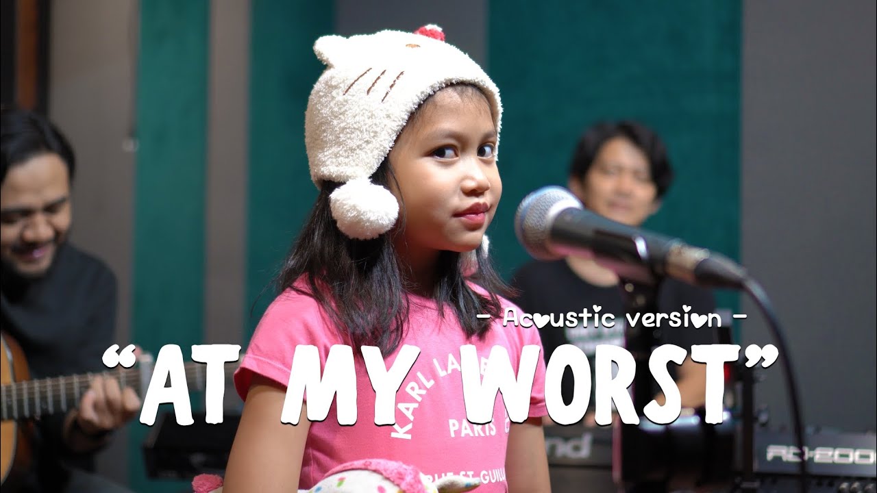At My Worst - Pink Sweat$ | Mylene Cover - Video Lyrics