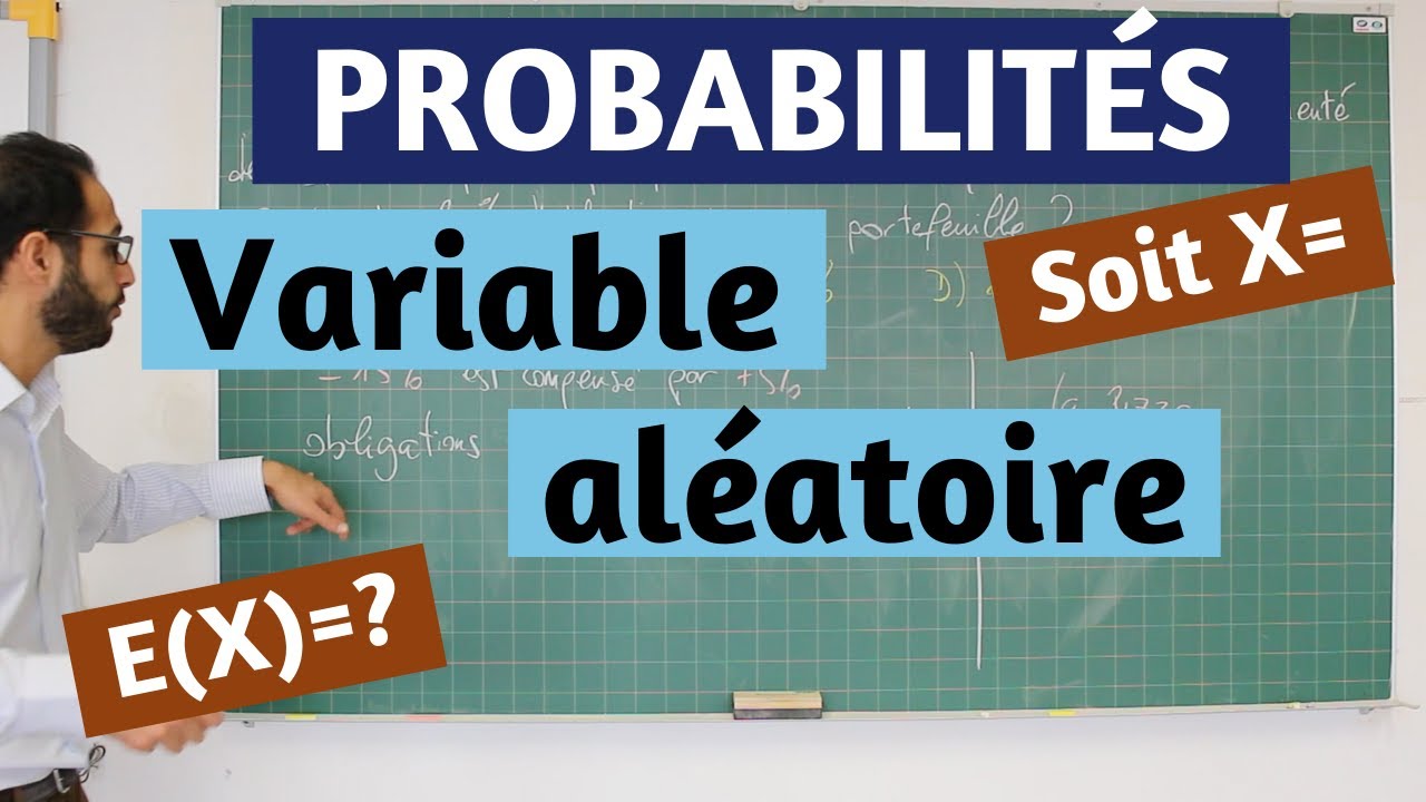 Variable aléatoire X