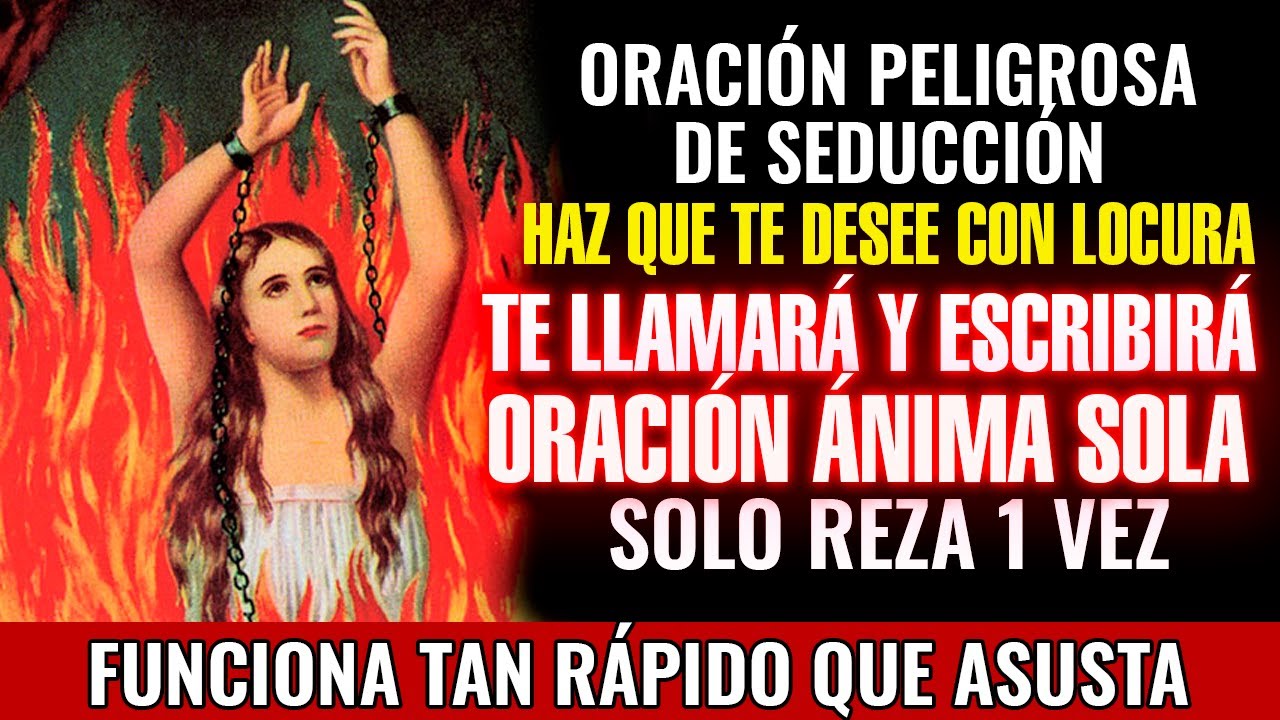 ❤️ORACIÓN del ÁNIMA SOLA PARA DESPERTAR DESEO APASIONADO Y QUE QUIERA ESTAR  SÓLO CONMIGO HOY🔥
