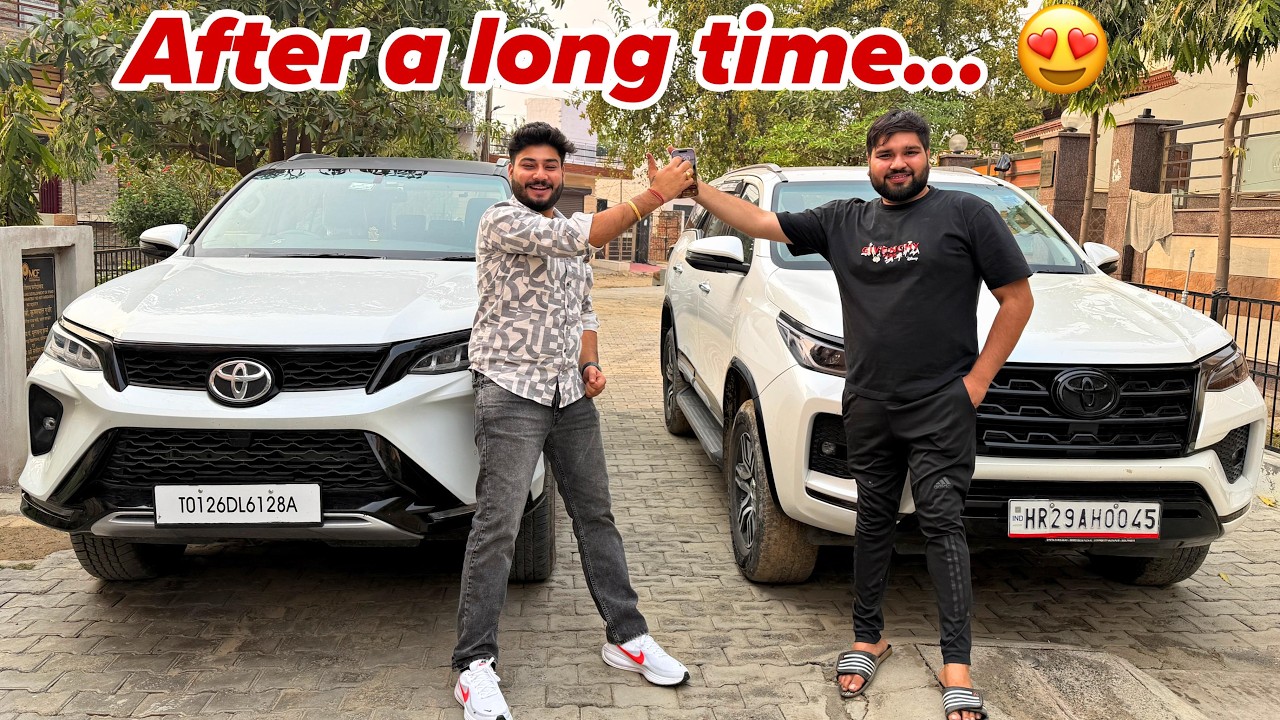 Fortuner और Legender की मुलाकात 🤝 MOSI KE GHAR AFTER WEDDING !! ❤️
