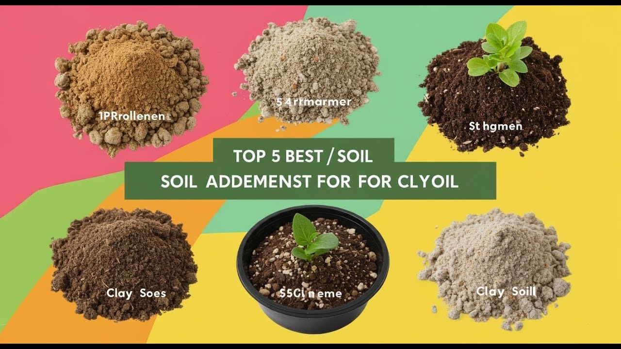 Top 5 Best Soil Amendments for Clay Soil