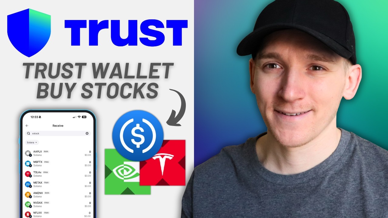 Как легко купить токенизированные акции в Trust Wallet! (Ondo, xStocks)
