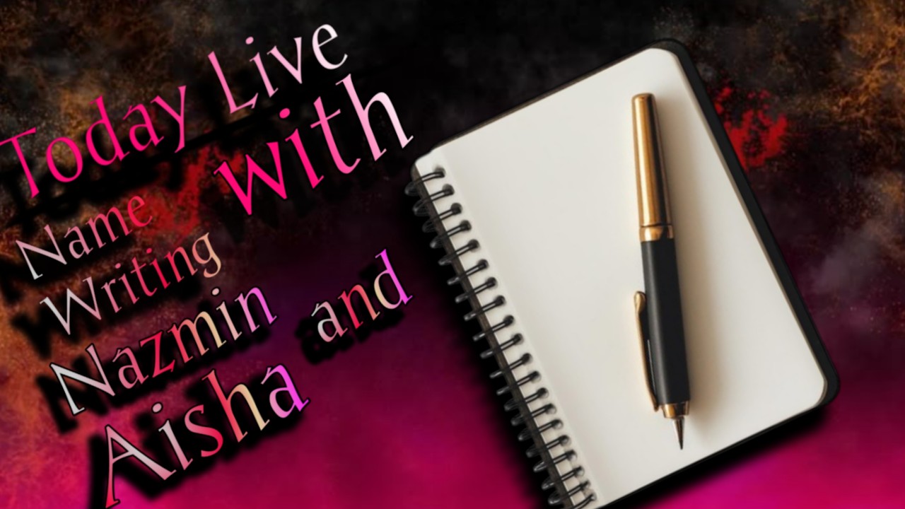 Writing Subscriber Names live #namewriting #live #namewritinglive