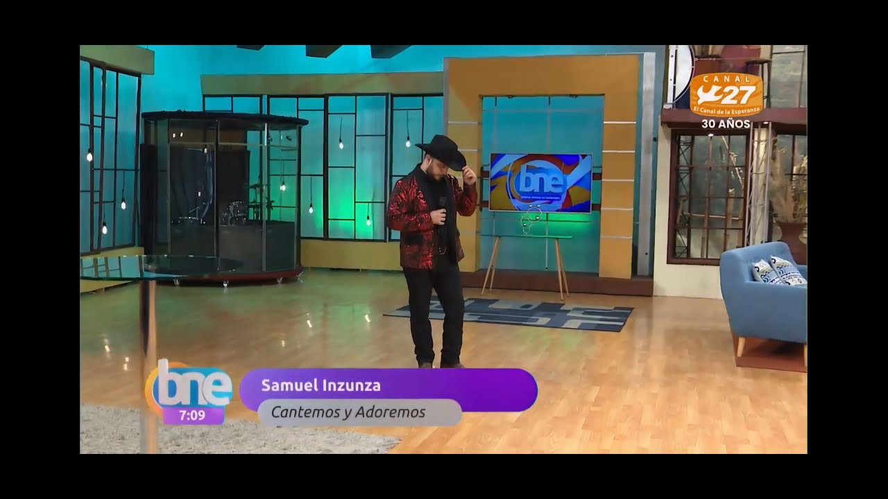 Quiero Hablarte de mi buen Jesús-Samuel Inzunza (En Vivo en Canal 27 Guatemala)