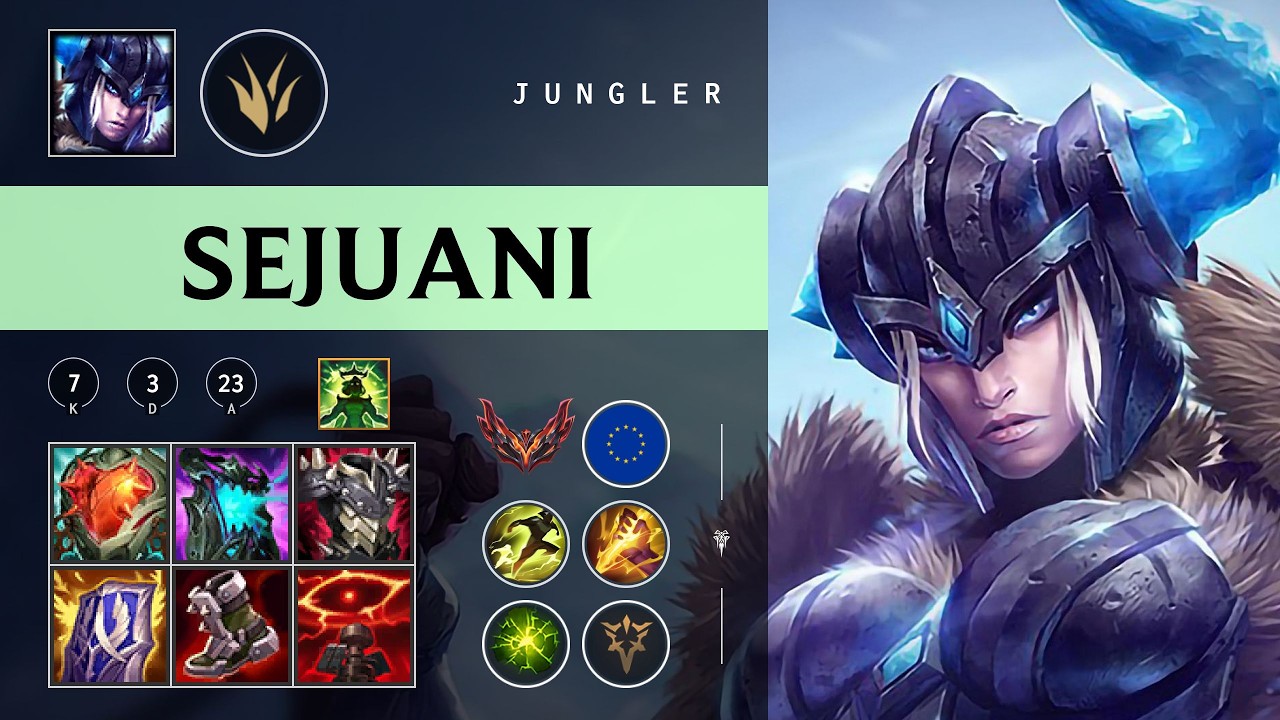 Sejuani Jungle vs Ambessa - EUW Grandmaster Patch 26.04