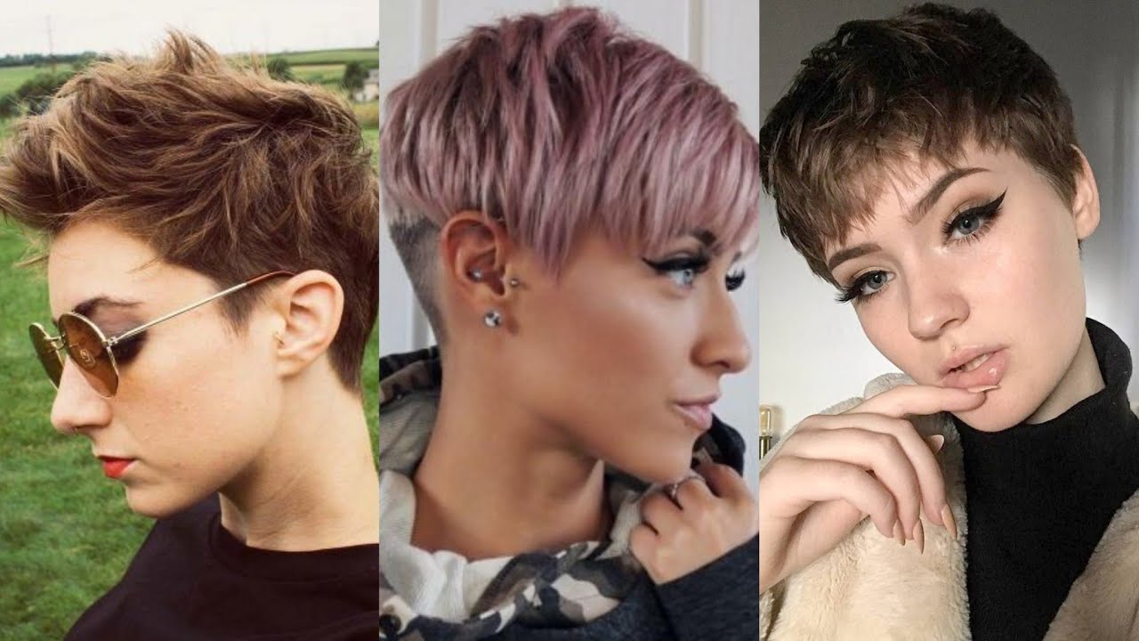 Super gorgeous & cute looking pixie haircuts & hairstyles/Lavishing short pixie bob haircuts