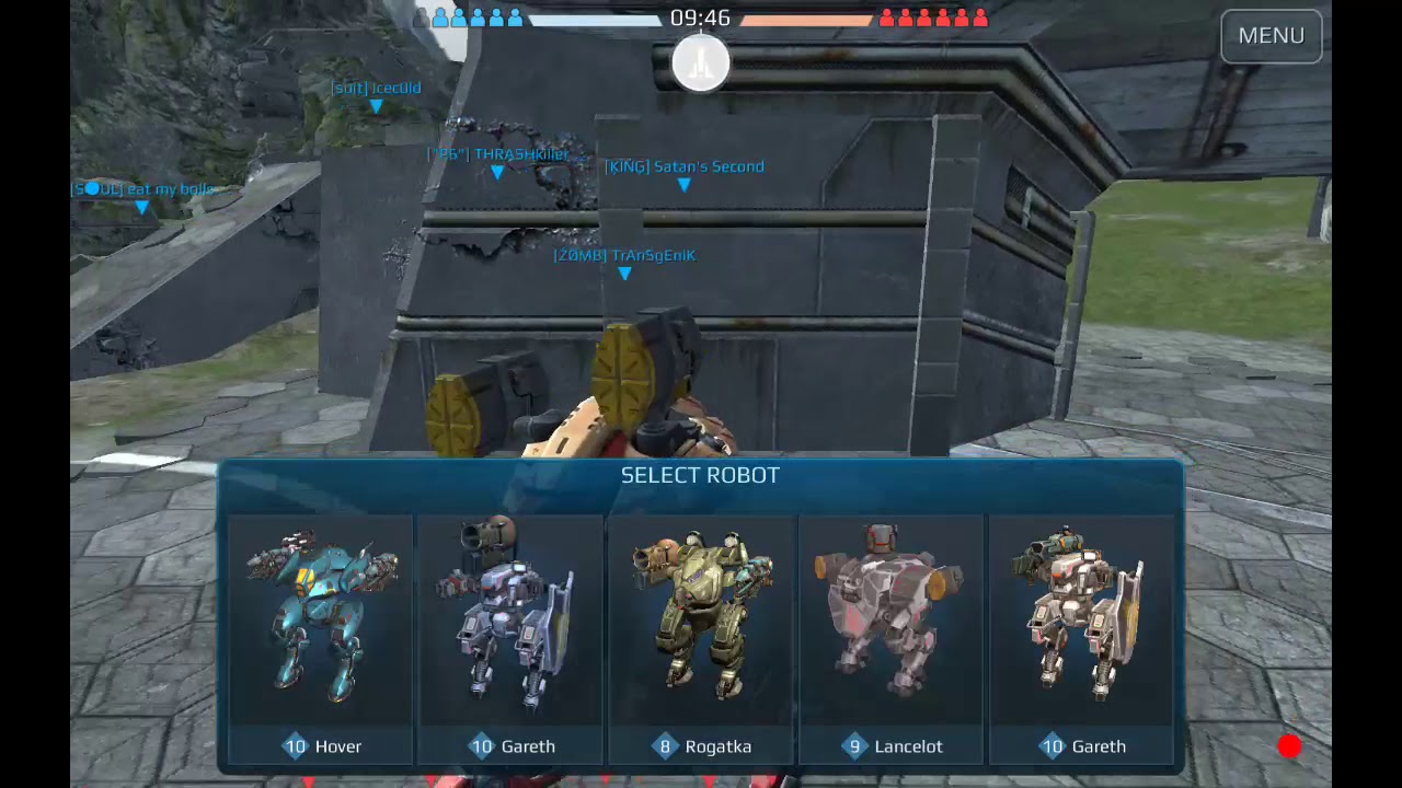 War Robots King of the Hill with Gareth Robots