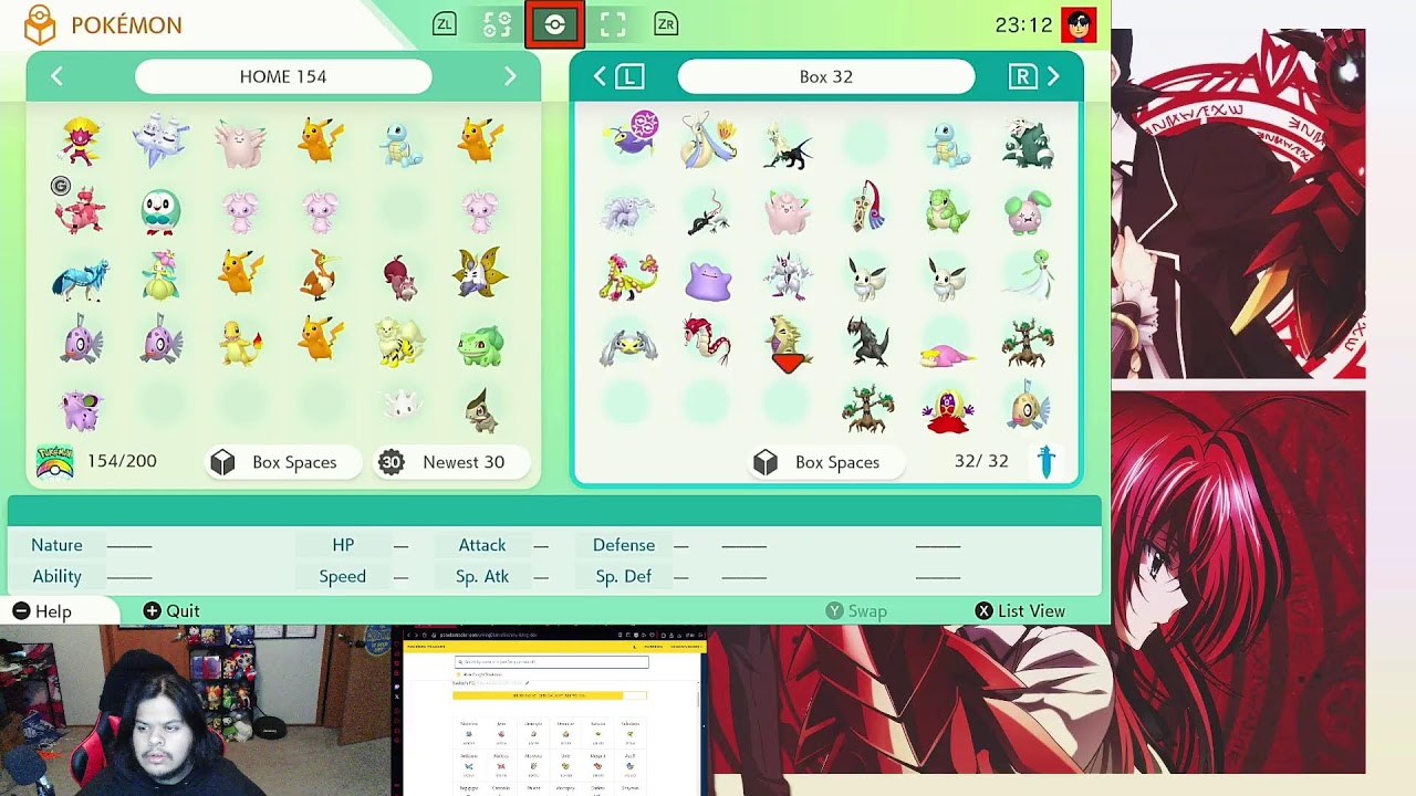 Battle Frontier, Some More Trainer Card Work And AFK Shiny Living Dex Hunting