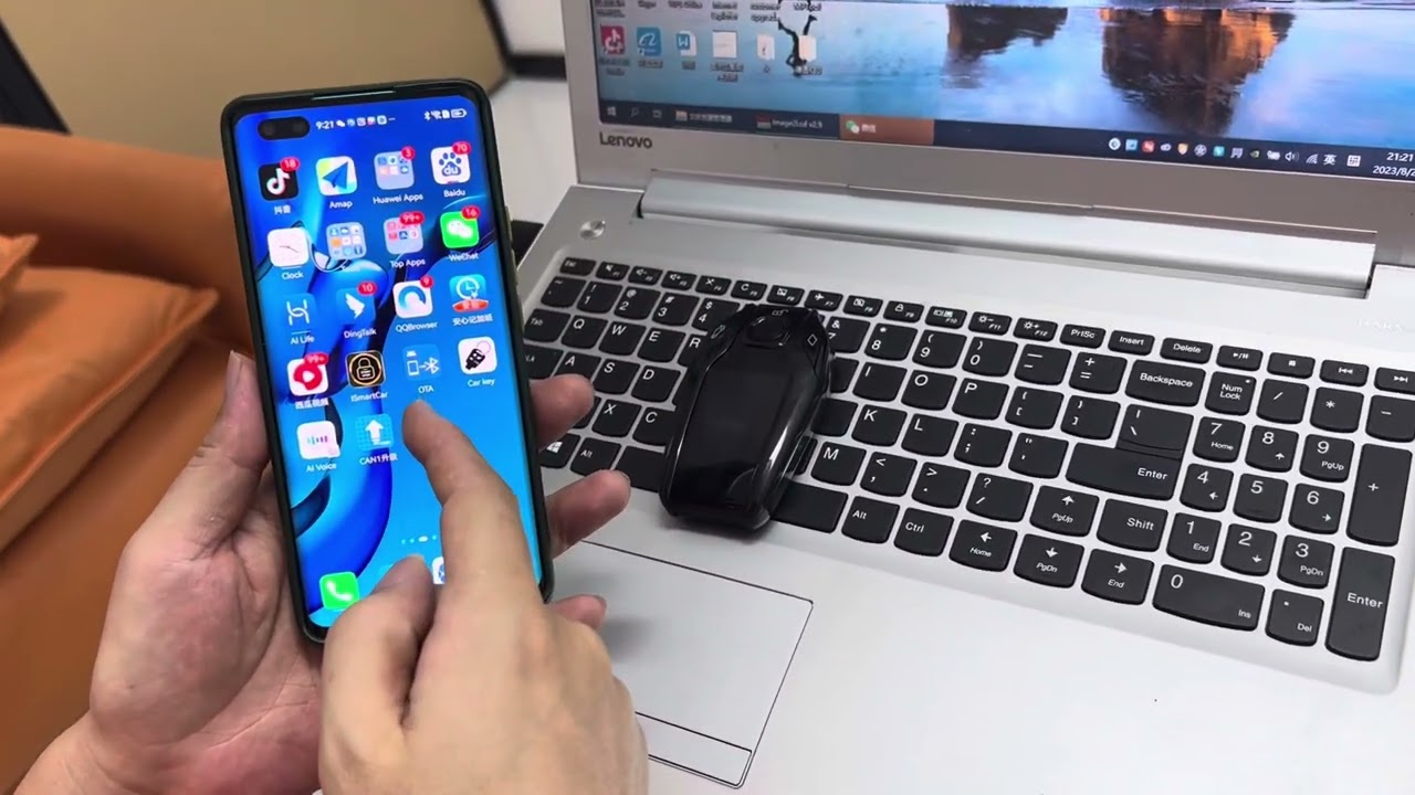 How To customize lcd car key screen start up photo?
