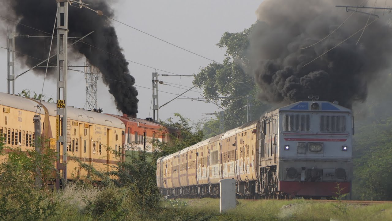 Madly HONKING & Hardcore SMOKING DUAL CAB ALCo TKD WDP3A 