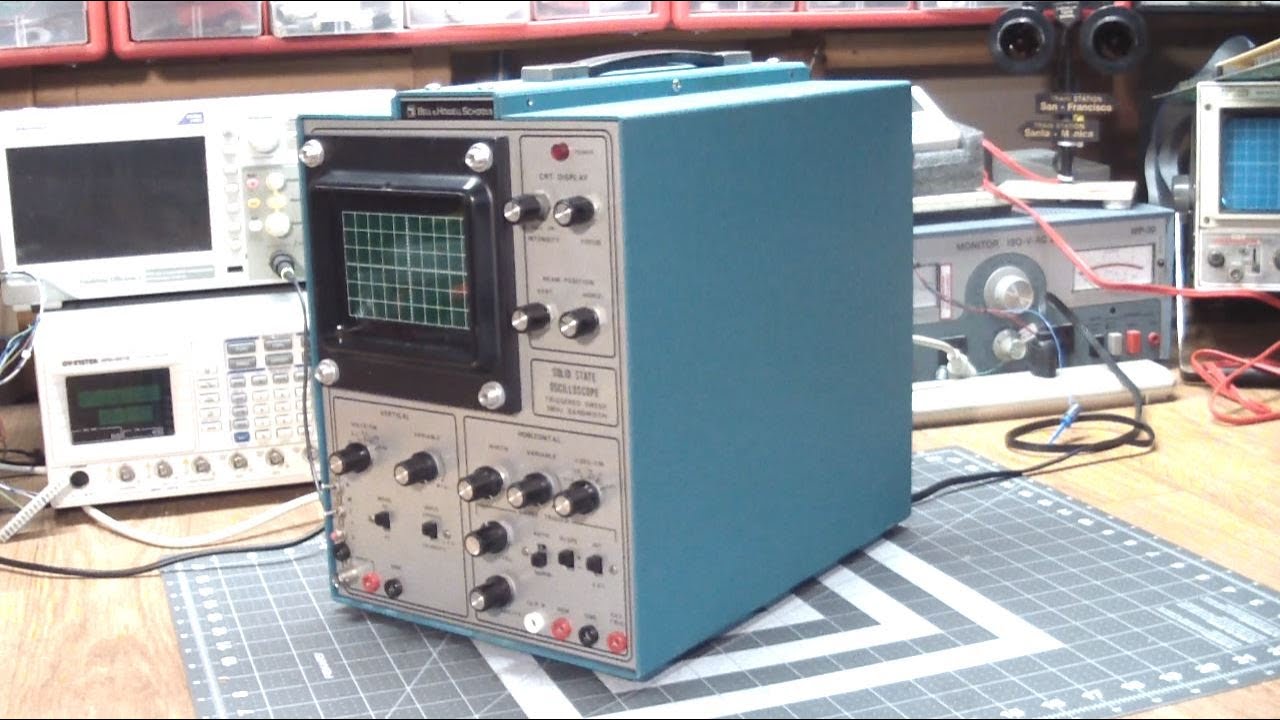 AE#175 Bell & Howell Oscilloscope Repair