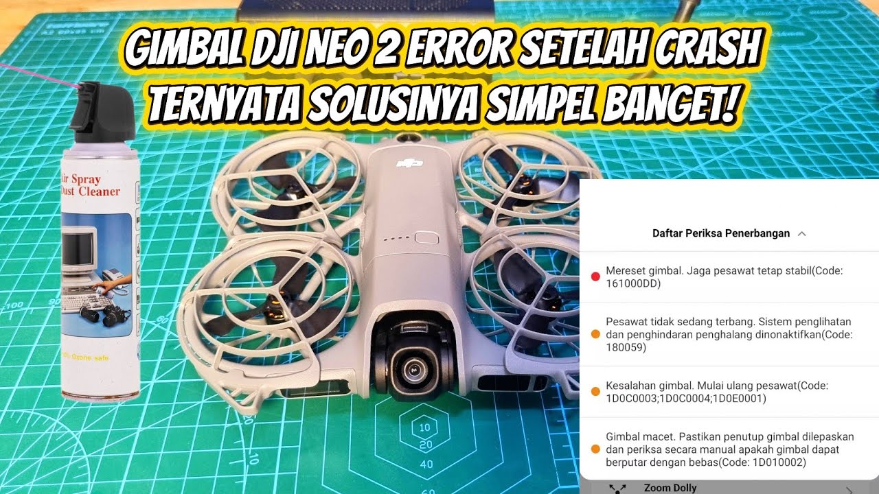 DJI Neo 2 Gimbal Error After Crashing&hellip; Turns Out the Solution Is Really Simple!