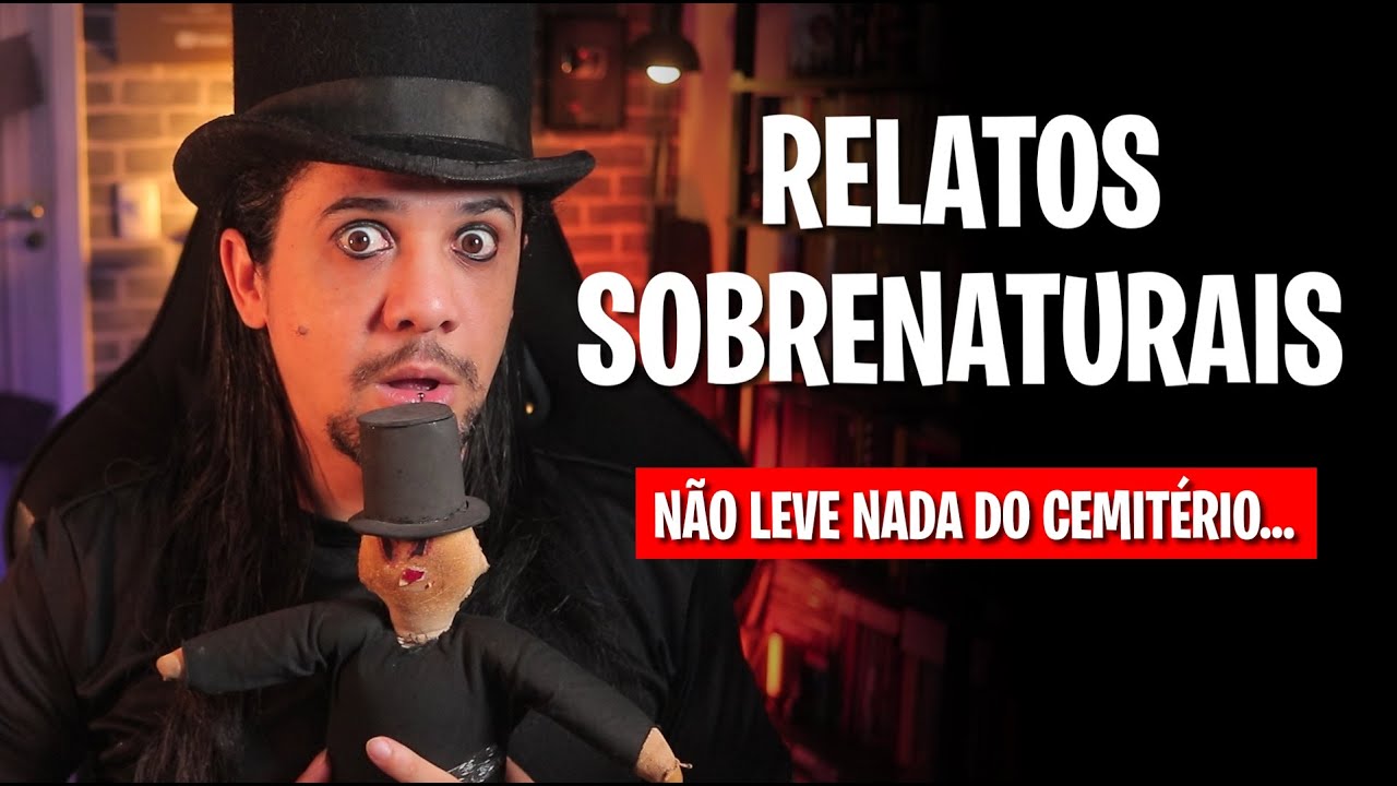 RELATOS SOBRENATURAIS, PEGOU ALGO NO CEMIT&Eacute;RIO