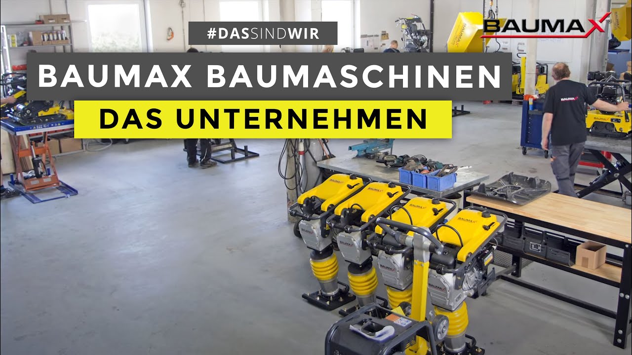 BAUMAX Baumaschinen &ndash; Das Unternehmen