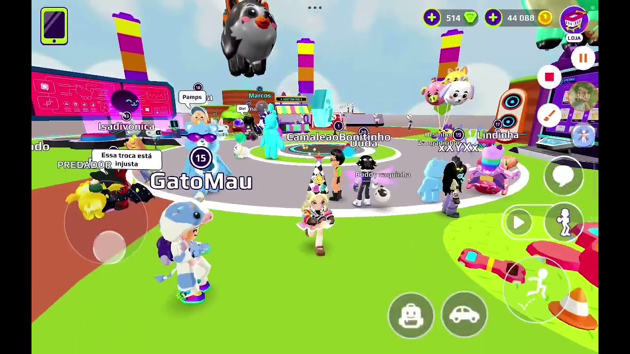FESTA NO PK XD!! E TAMBÉM AGRADECENDO AOS 600 XD GAMERS!
