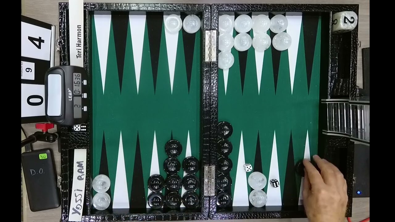2026 Players Cup Backgammon Yossi Ram vs Teri Harmon Rd2 9pts