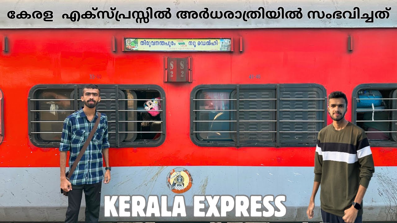 Kerala Express Journey - New Delhi to Thiruvananthapuram Full Journey 🚂 3AC Economy | Part - 1