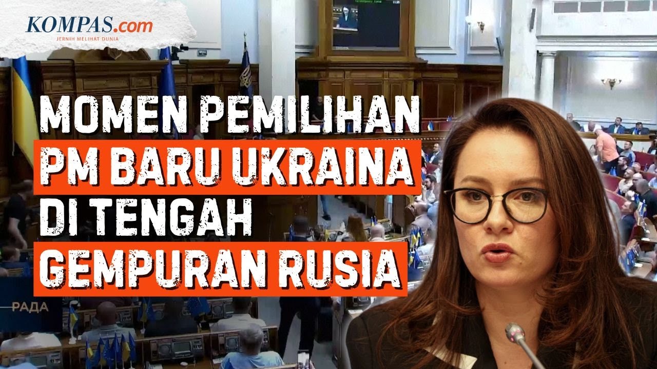 Momen PM Baru Ukraina Terpilih Saat Gempuran Drone Rusia Menyasar Kyiv