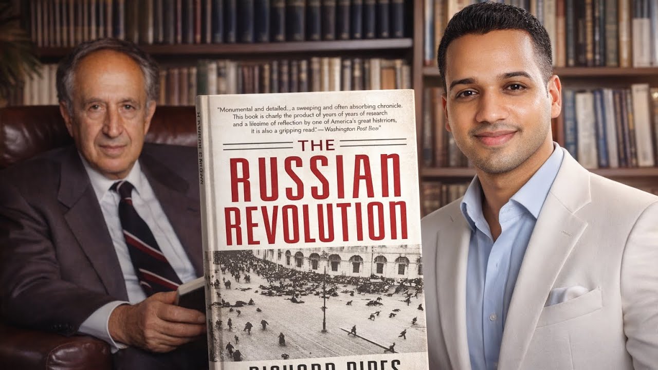 La Révolution russe Book Summary in Hindi | Richard Pipes | Russian Revolution 1917 Explained