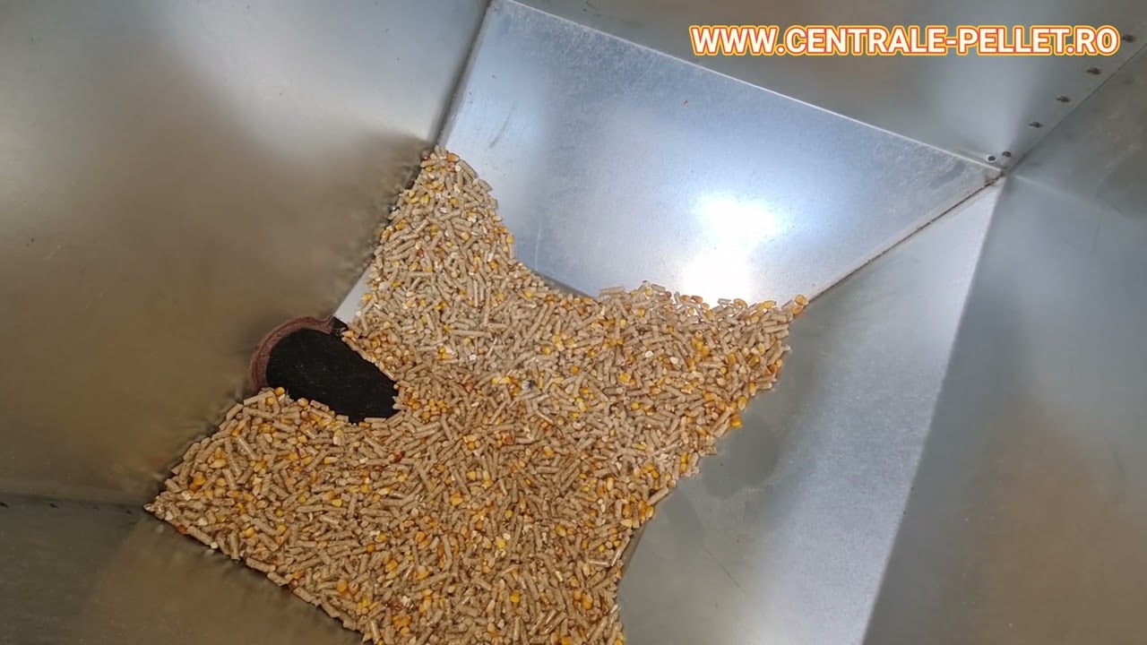 Centrala pe peleti Kenda - Functionare cu porumb si peleti