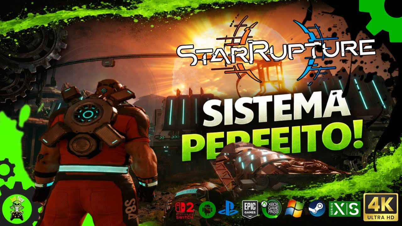 Testei Star Rupture: Otimização Impecável e Gerenciamento que Vicia. Vale a pena?
