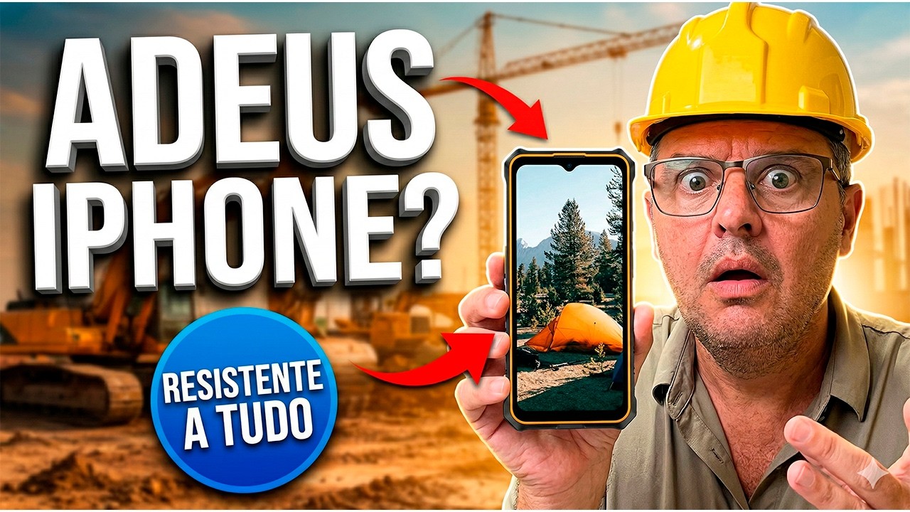 Celular INDESTRUTÍVEL por R$600 no PARAGUAI? Conheça o Ulefone Rugking 3 Pro AI!