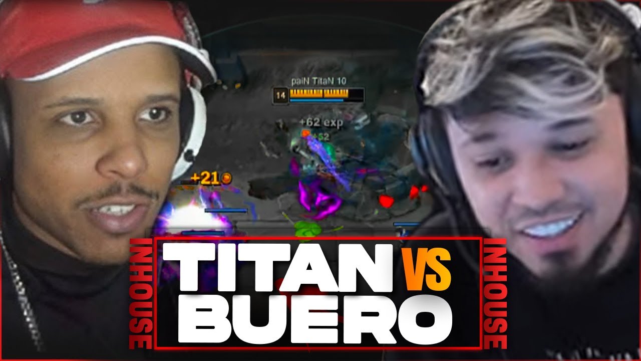 TITAN E KURI JOGARAM INHOUSE CONTRA O BUERO