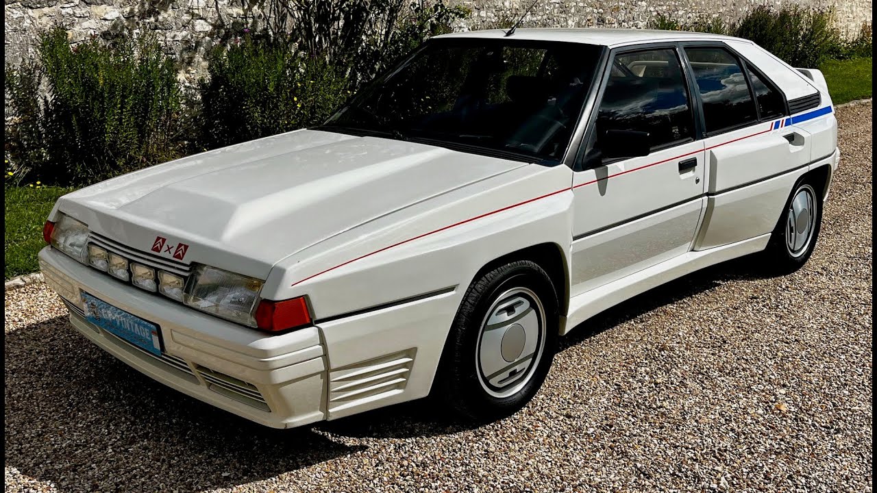 CITROËN BX 4 TC de 1985 présentée par Raphaël (19ans) vendue  chez GT VINTAGE CLASSIC CARS