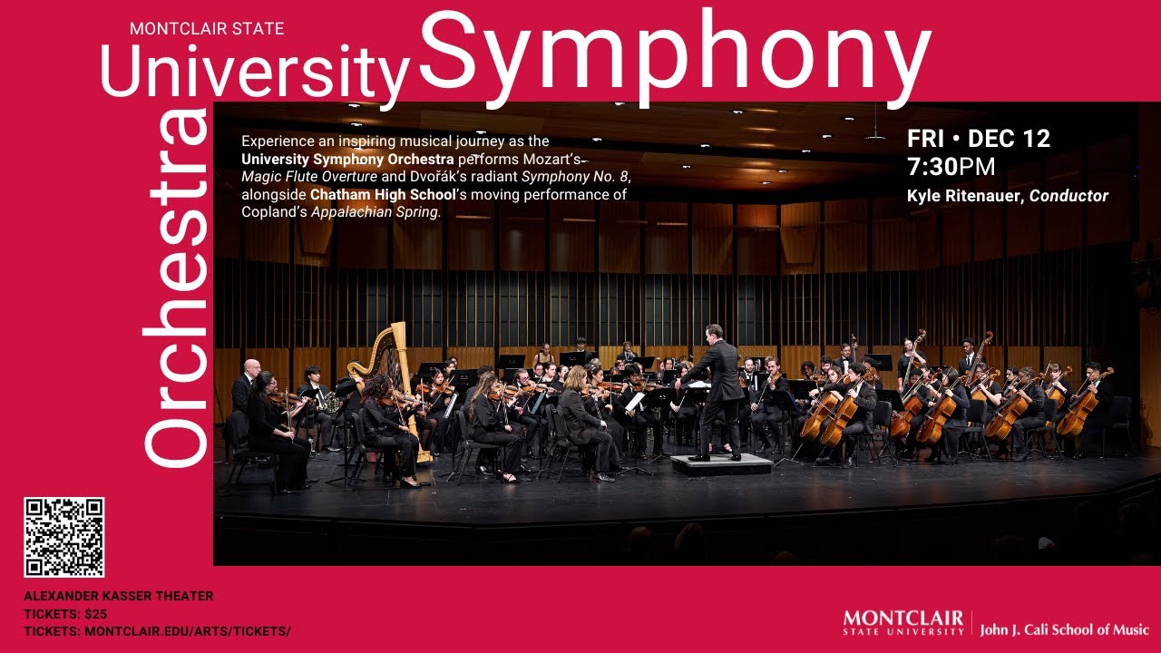 Montclair State University Symphony Orchestra Winter 2026 Concert